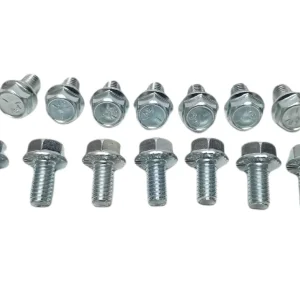 Kit de 20 pernos de cubierta de diferencial Z Whip SAE de 14 piezas