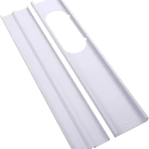 Kit de placa de ventana, 2 piezas 55-110 cm ajustable ventana