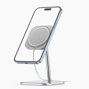 Lamicall Soporte de Teléfono de Aluminio Ajustable para Cargador MagSafe