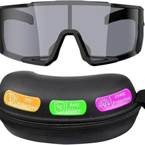 Las gafas de sol deportivas polarizadas protección UV400 para hombres y mujeres