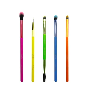 Lavish - DYNASTY Juego de brochas para ojos de neón de 5 piezas