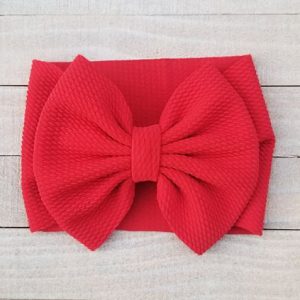 Lazo de bebé elástico, arco de bebé de Navidad