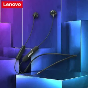 Lenovo SH1-auriculares inalámbricos con Bluetooth 5,0, con banda para el cuello, deportivos
