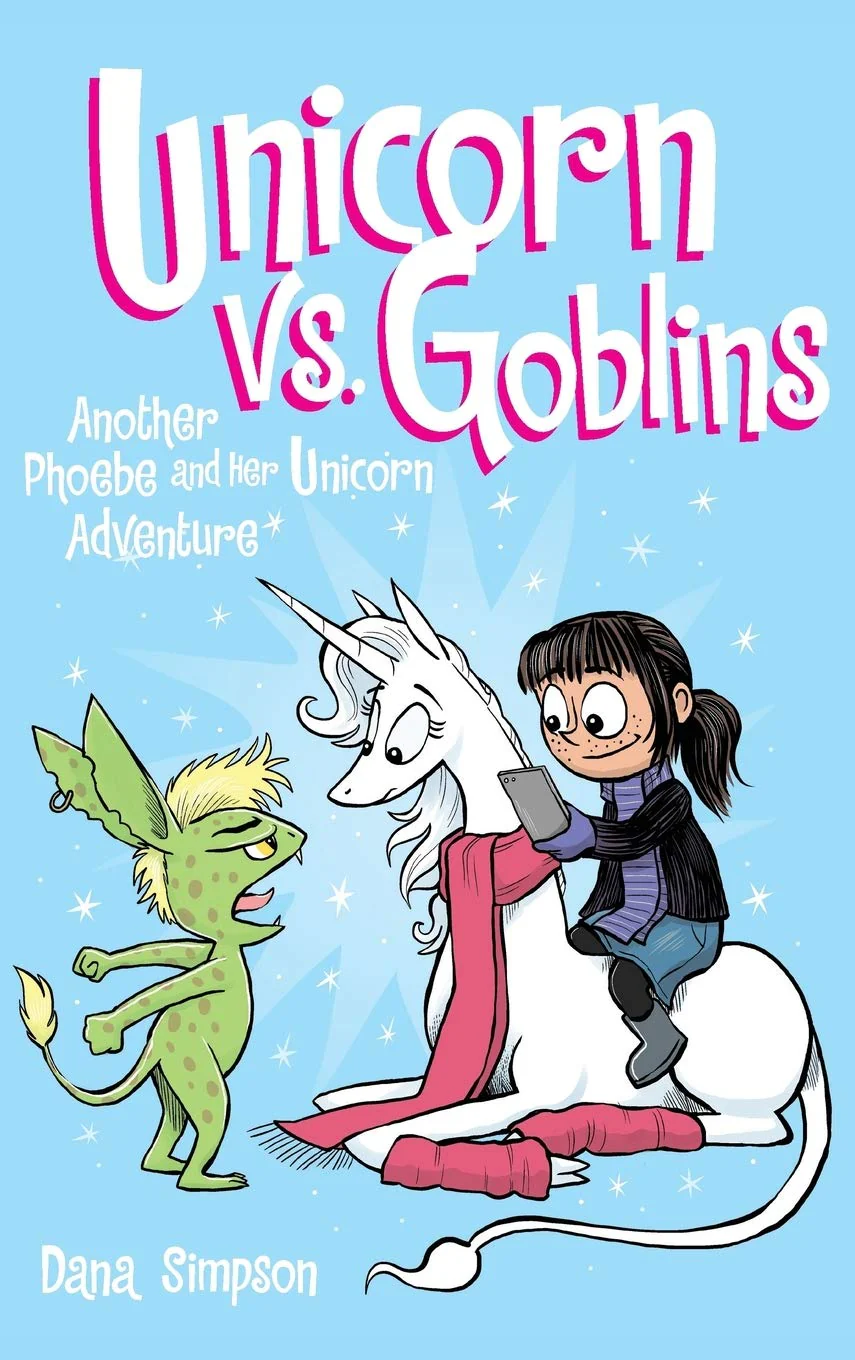 Libro Unicorn vs. Goblins: Otra aventura de Phoebe y su unicornio Tapa dura, en ingles