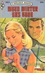 Libro When Winter Has Gone de Hilda Pressley, tapa blanda