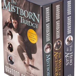 Libros Mistborn Trilogy Boxed Set: Mistborn, The Well of Ascension, and The Hero of Ages