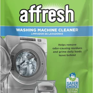 Limpiador de lavadora Affresh, limpia lavadoras de carga frontal y superior