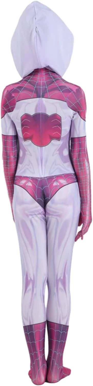 LIUDALA Disfraces Halloween para niñas Traje Spandex 3D - Imagen 5