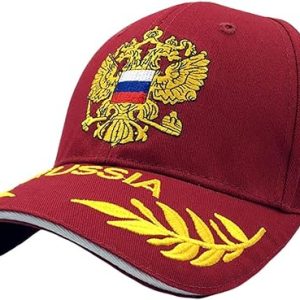 LOCOMO Hombres Mujeres Gorra De Béisbol Rusia Bandera Del País Ruso Escudo