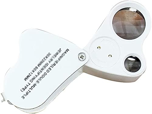 Lupa Plegable Ligera con 2 Luces LED y Lente óptica 30X/60x fabricación de Joyas GC - Imagen 2