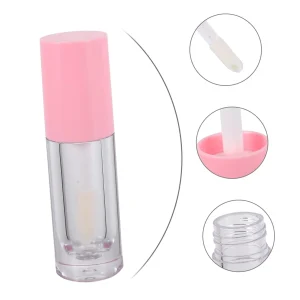 Lurrose 14 piezas Botella de brillo de labios Brillos de labios transparentes