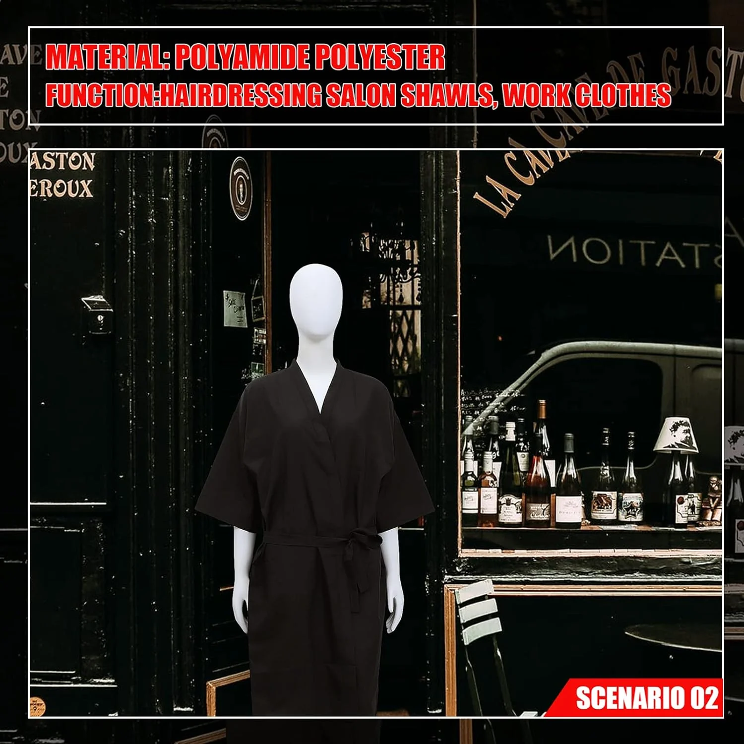 Lurrose Vestido de salón de SPA Ajustable - Imagen 4