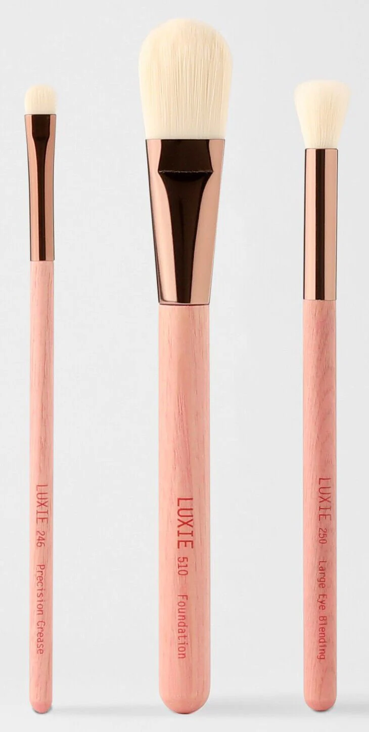 LUXIE BEAUTY Gaea Set de 3 Piezas de brochas