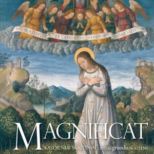 MAGNIFICAT: María adora al niño Jesús