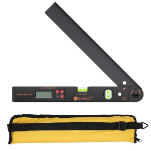 Medidor de ángulo digital de 0 a 225 ° con pantalla LCD y retroiluminación azul