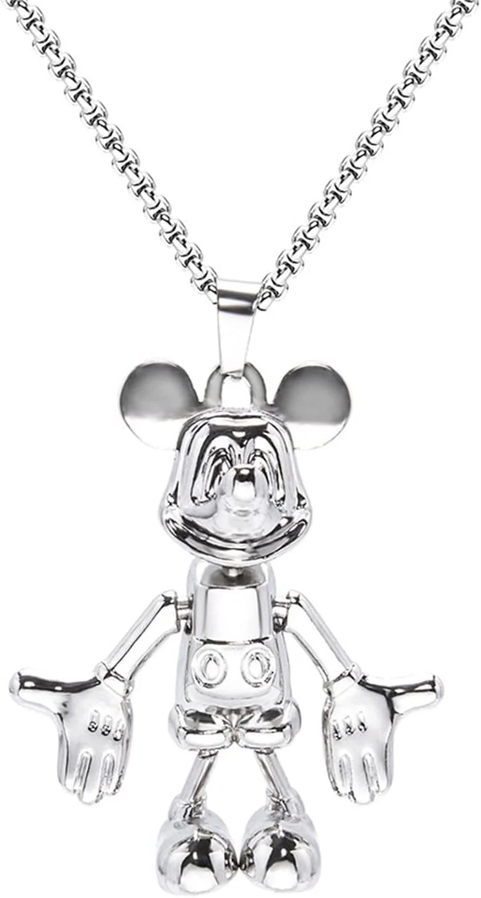 Mickey Mouse Colgante Acero Inoxidable