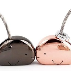 MILESI Llaveros magnéticos destinados a besar para parejas