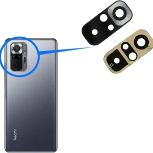 MMOBIEL Reemplazo de lente de cristal de la cámara trasera para Xiaomi Redmi Note 10 Pro 2021