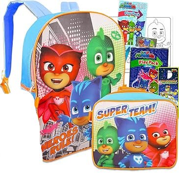 Mochila escolar con lonchera para niños - Imagen 3