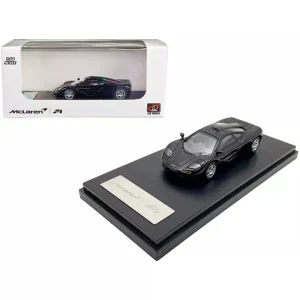 Modelo de coche en fundición a presión McLaren F1 Black 1/64 de LCD Models
