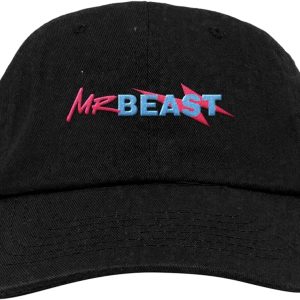 MrBeast Sombrero original, gorra de béisbol para hombres ajustable