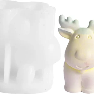 Nanyaciv Silicona para Velas naviñas - Moldes Velas Silicona para aromaterapia DIY