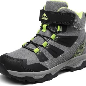 NORTIV 8 Botas de Senderismo para niños Sendero al Aire Libre