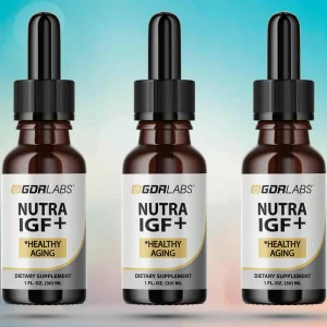 Nutra IGF+-suplemento natural diseñado para mejorar el crecimiento muscular, pack de 3