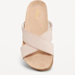 Old Navy-Sandalias de corcho con tiras cruzadas