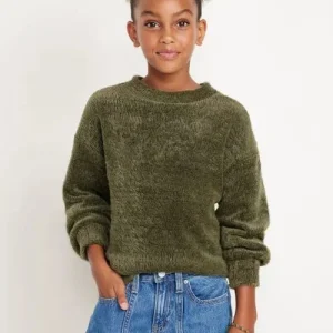 Old Navy  Suéter cuello redondo para niña