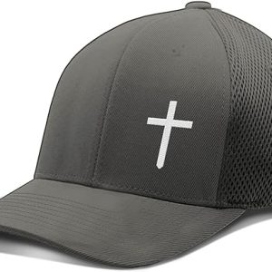 Our True God Cross Flexfit - Gorra de béisbol para hombre, transpirable