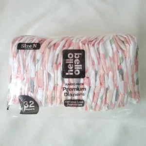 Pañales para bebé Hello Bello premium Size 1, 32 unidades