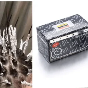 Papel de aluminio permanente para separar manchas, suministros de peluquería