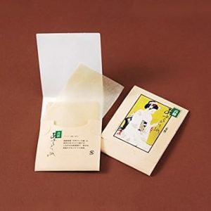 Papeles matificantes / Papel secante al óleo japonés premium 100 hojas