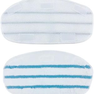 Paquete de 2 almohadillas lavables para trapeador de vapor