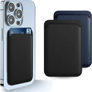 [Paquete de 2] Cartera con tarjetero magnético para iPhone