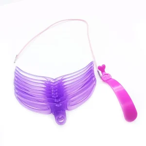 Paquete de 8 tipos de plantilla de cejas para maquillar cejas