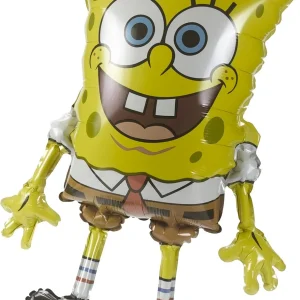 Paquete de globos cuadrados con forma de Bob Esponja, 28 pulgadas