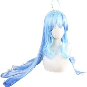 Peluca de Cosplay de Anime Hololive Yukihana Lamy