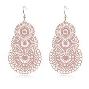 Pendientes colgantes huecos