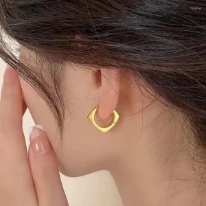 Pendientes de aro cuadrados para mujer