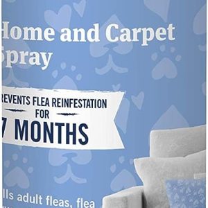 PETARMOR Spray para el hogar y alfombras para pulgas y garrapatas, 16 onzas