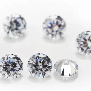 Piedra preciosa sintética 1000 Uds 1,75mm blanco 5A redondo corte a máquina