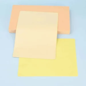 Piel de práctica de empañamiento de doble cara de tatuaje suave de 1 mm