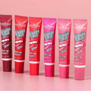 Pintalabios líquido de larga duración, lápiz labial resistente al agua