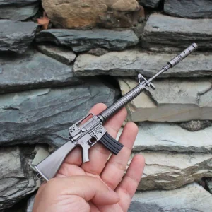 Pistola de metal en miniatura M16 23CM/9,1"