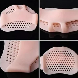 Plantillas de gel para amortiguar y aliviar la fatiga de los pies paquete de 2