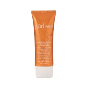 Purlisse Máscara de carbón desintoxicante de calabaza y jengibre, 2.5oz