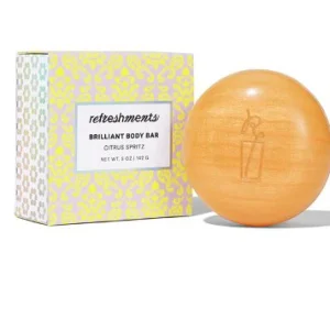 REFRESHMENTS Barra de cuerpo brillante, olor Citrus Spritz, 142g