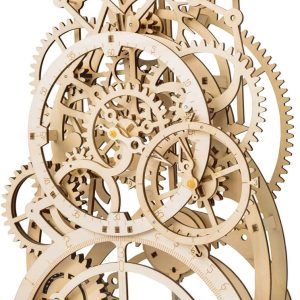 ROKR Kit de reloj rompecabezas de madera 3D de 166 piezas Rompecabezas de madera